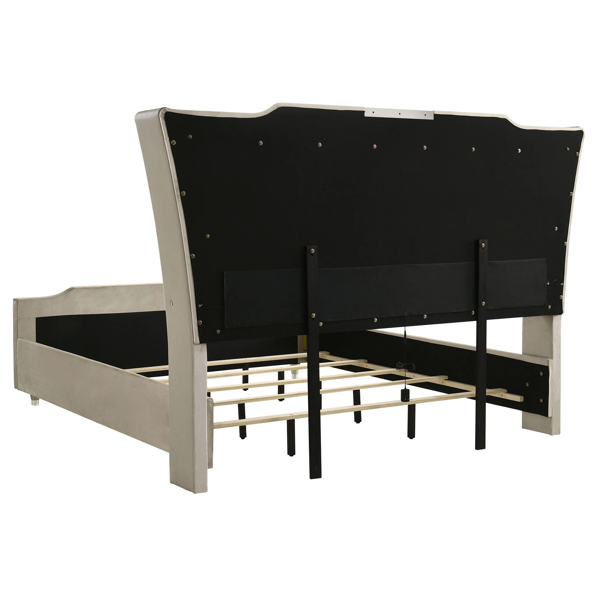 Lorient 5-piece Eastern King Bedroom Set Ivory and Camel - Image 2