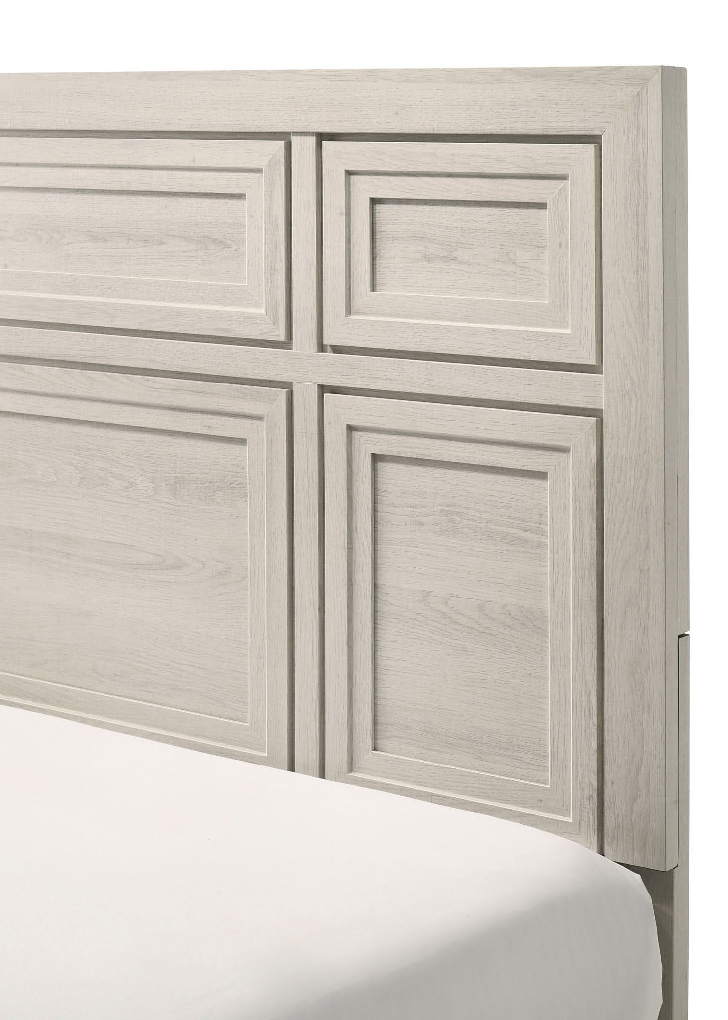 Lorraine - Twin Bed - Antique White - Image 2