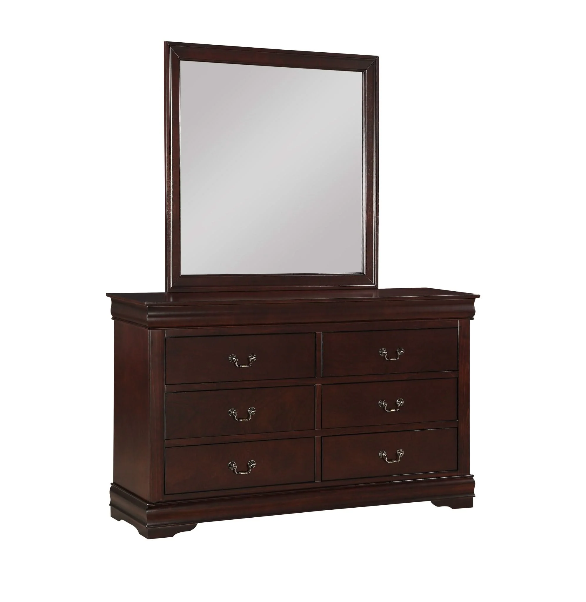 Louis Philip - Dresser - Cherry - Image 2
