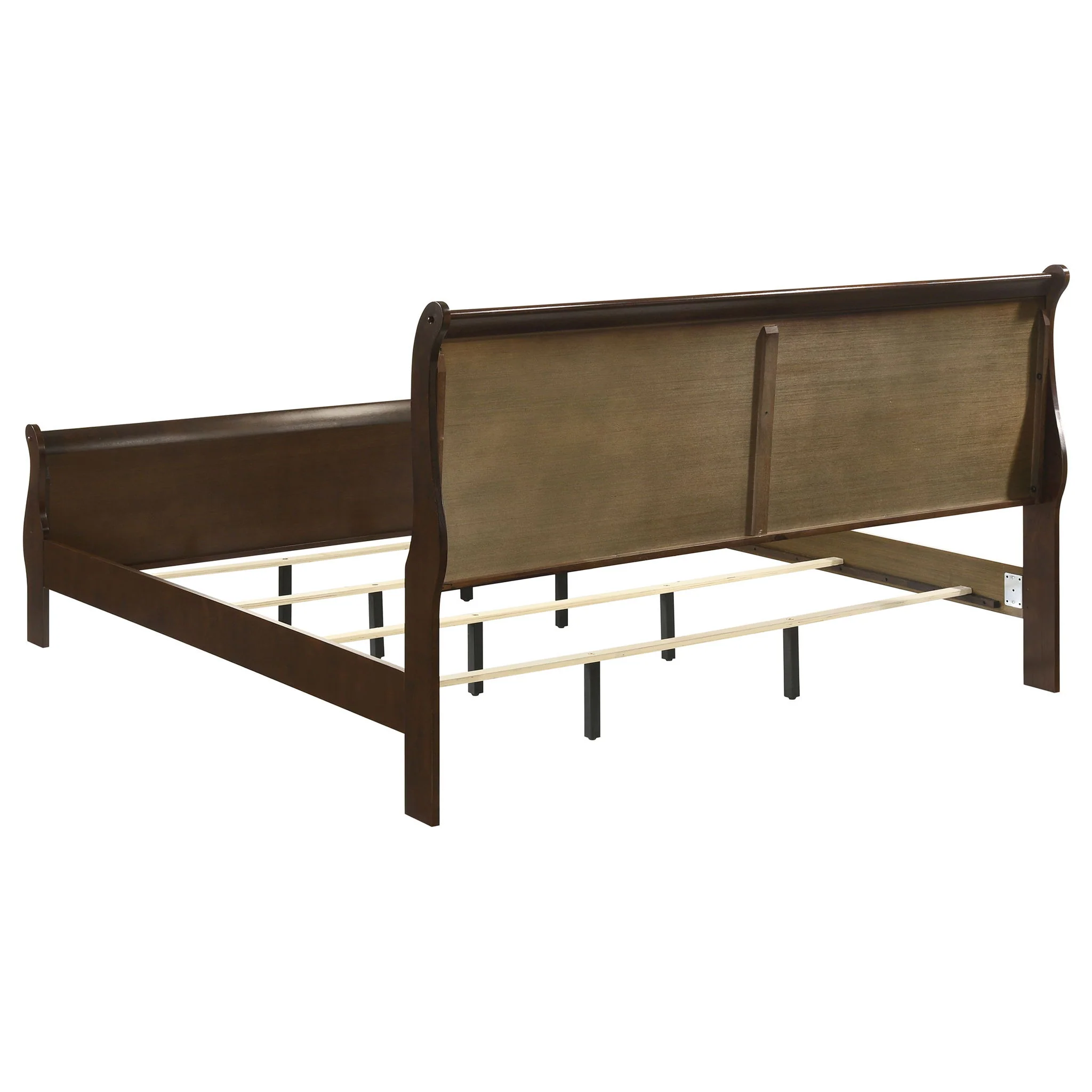 Louis Philippe 5-piece Eastern King Bedroom Set Cappuccino - Image 3