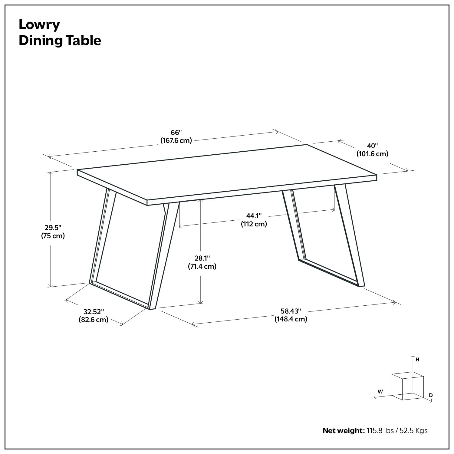 Lowry - Handcrafted Square Dining Table - Image 12