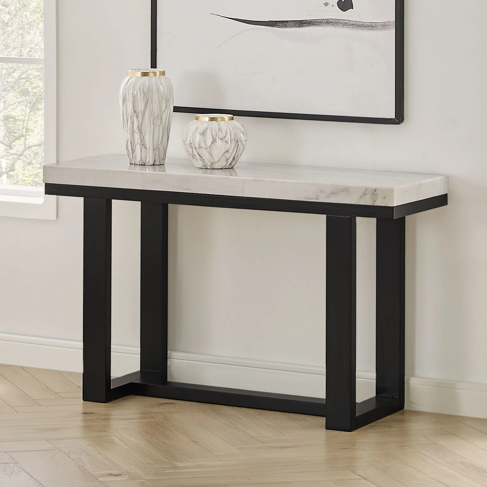 Lucca - Artemis Marble Top Table - Image 10