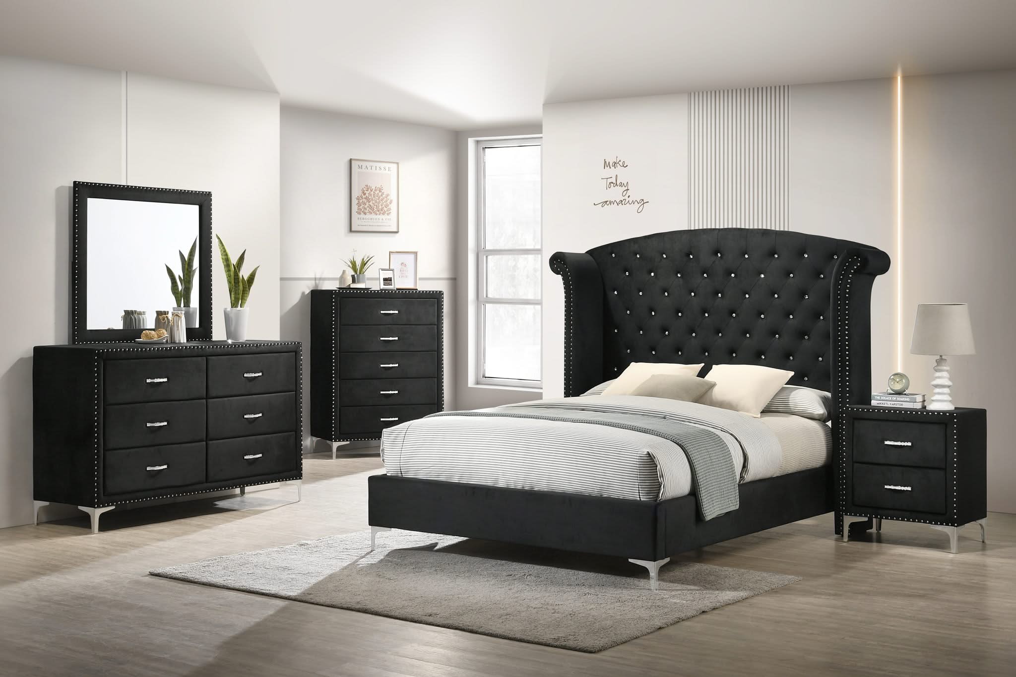 Lucinda - Dresser - Black - Image 4