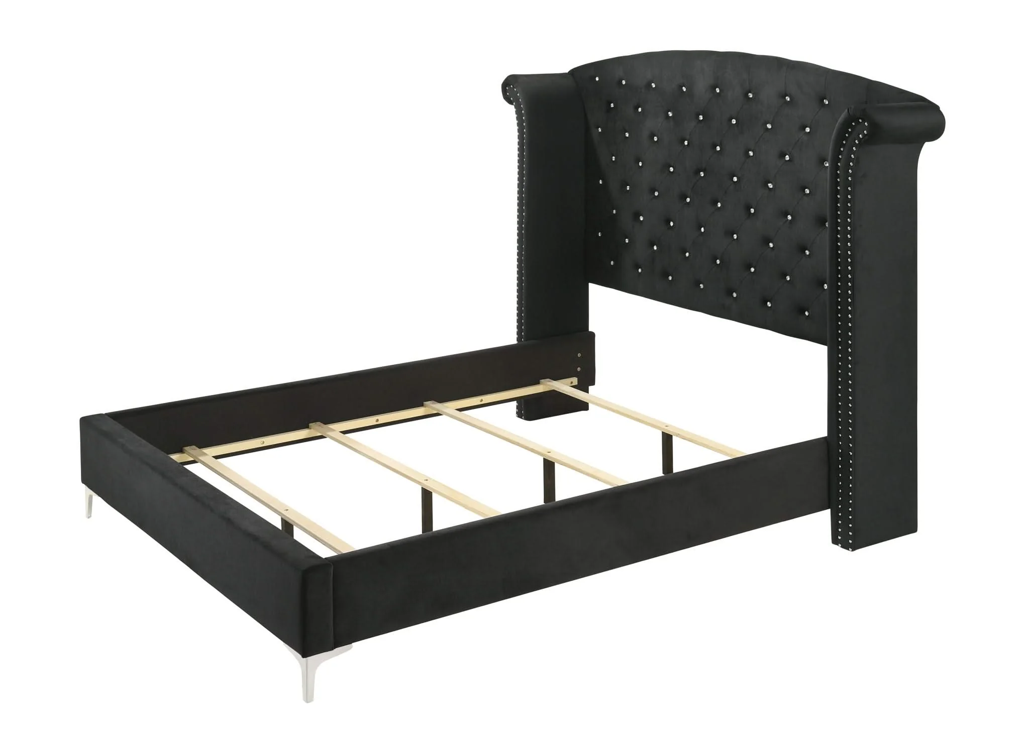 Lucinda - Queen Bed - Black - Image 2