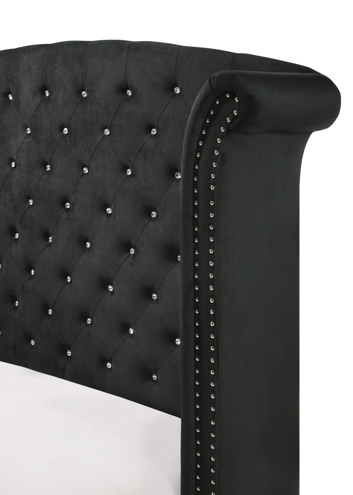 Lucinda - Queen Bed - Black - Image 3