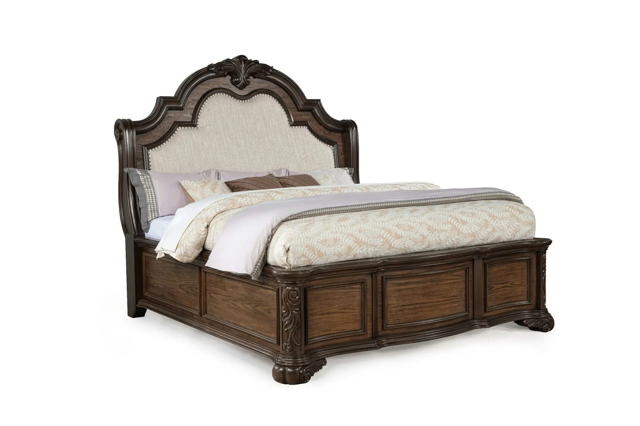Ludwig - King 4 Piece Bedroom Set - Dark Brown - Image 3