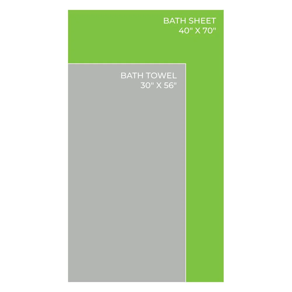 Luxury Bamboo Two-Tone Bath Towel - Image 5