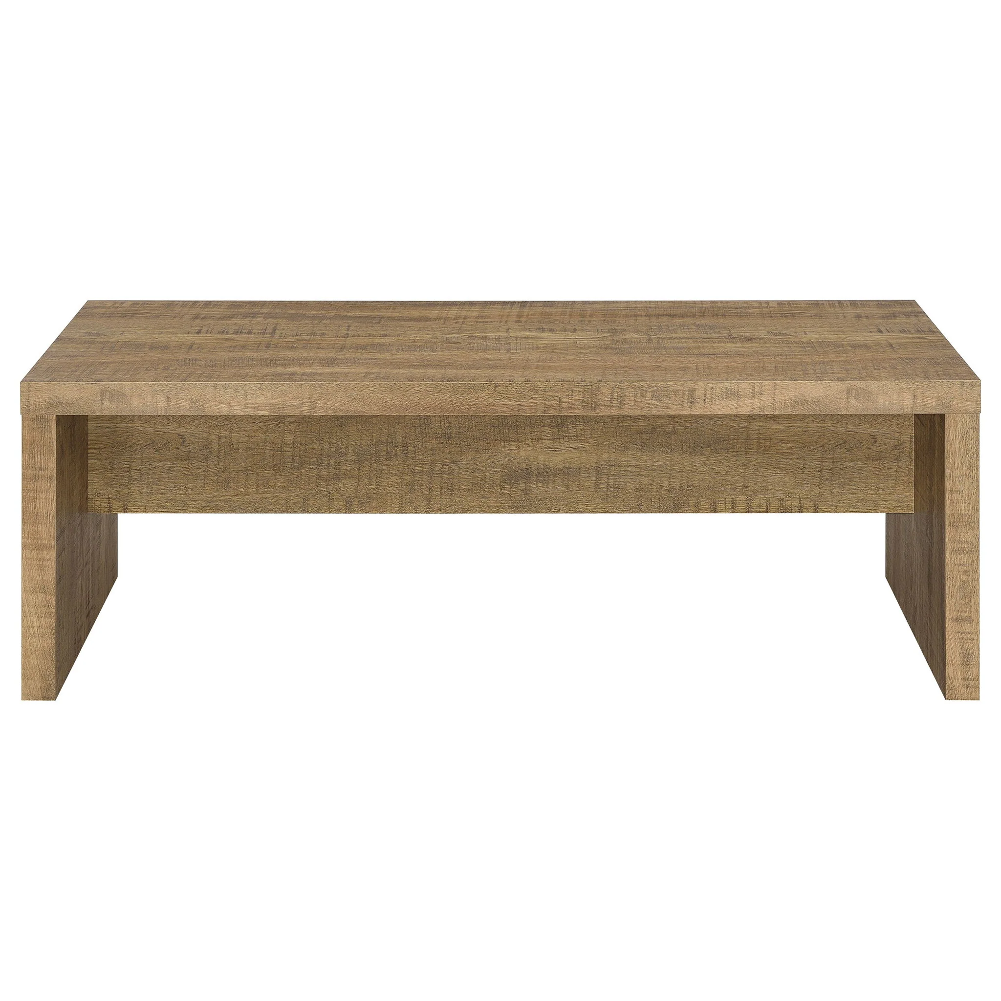 Lynette Rectangular Engineered Wood Coffee Table Mango - Image 4