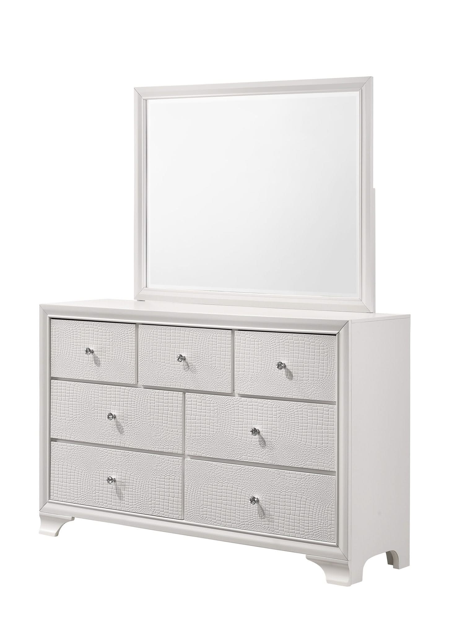 Lyssa - King 4 Piece Bedroom Set - White - Image 2