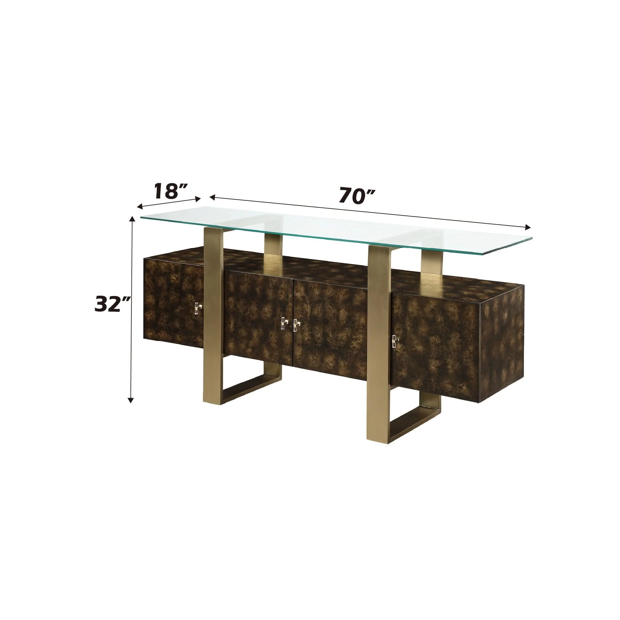 Mabyn - Console Cabinet - Brown - Image 2