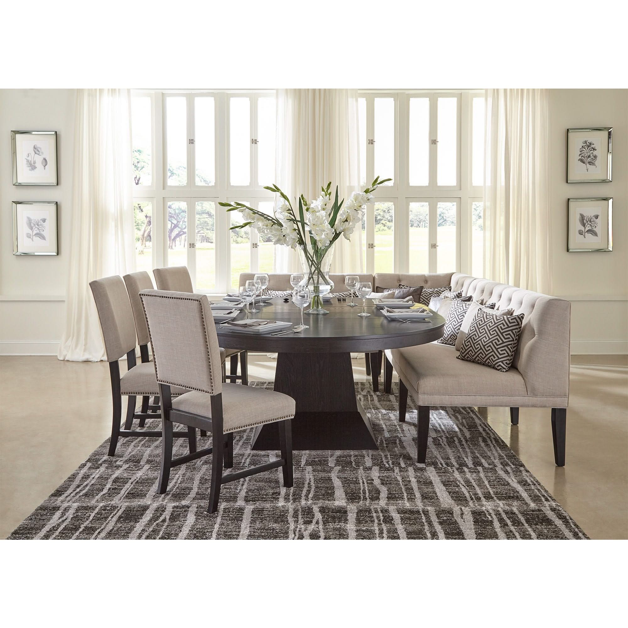 Maddox - Sofa With Seven Pillows - Beige - Image 2