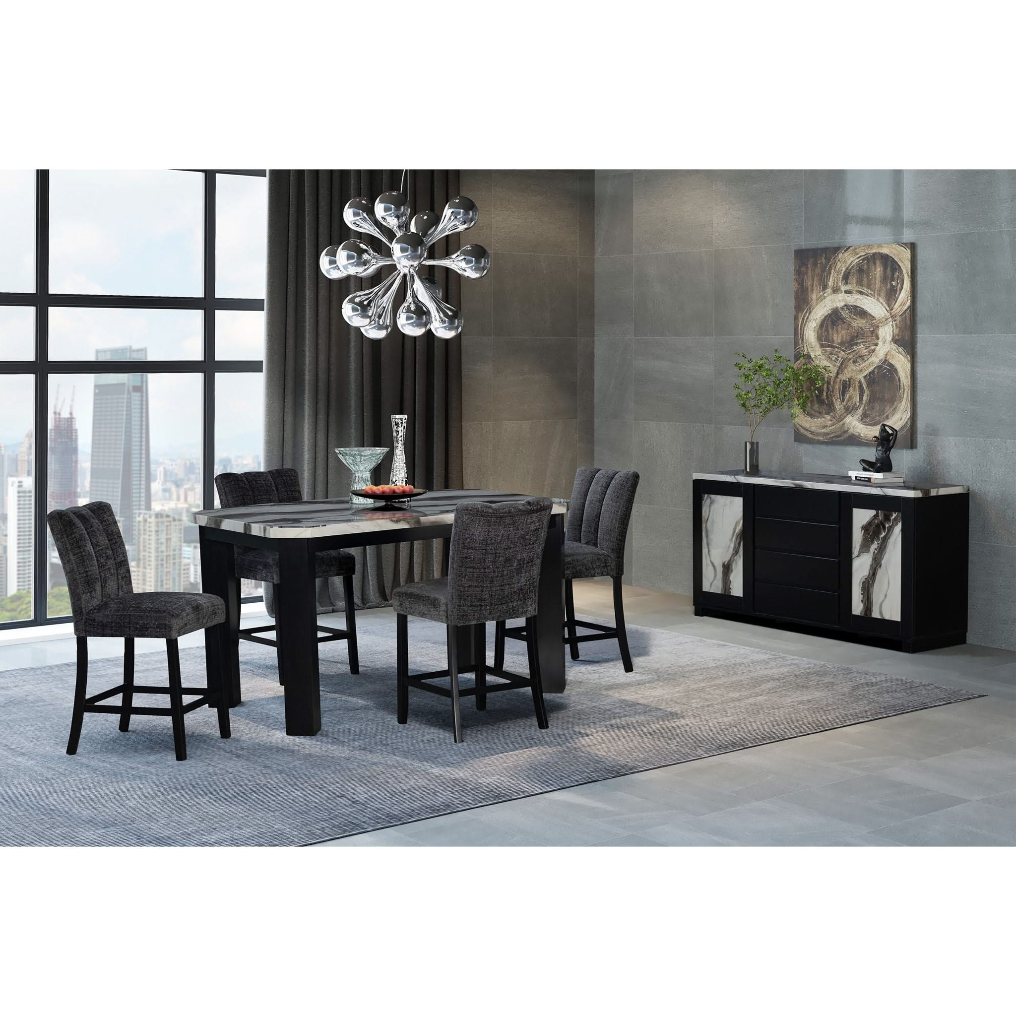 Magaly - Bar Stools (Set of 2) - Dark Gray - Image 2