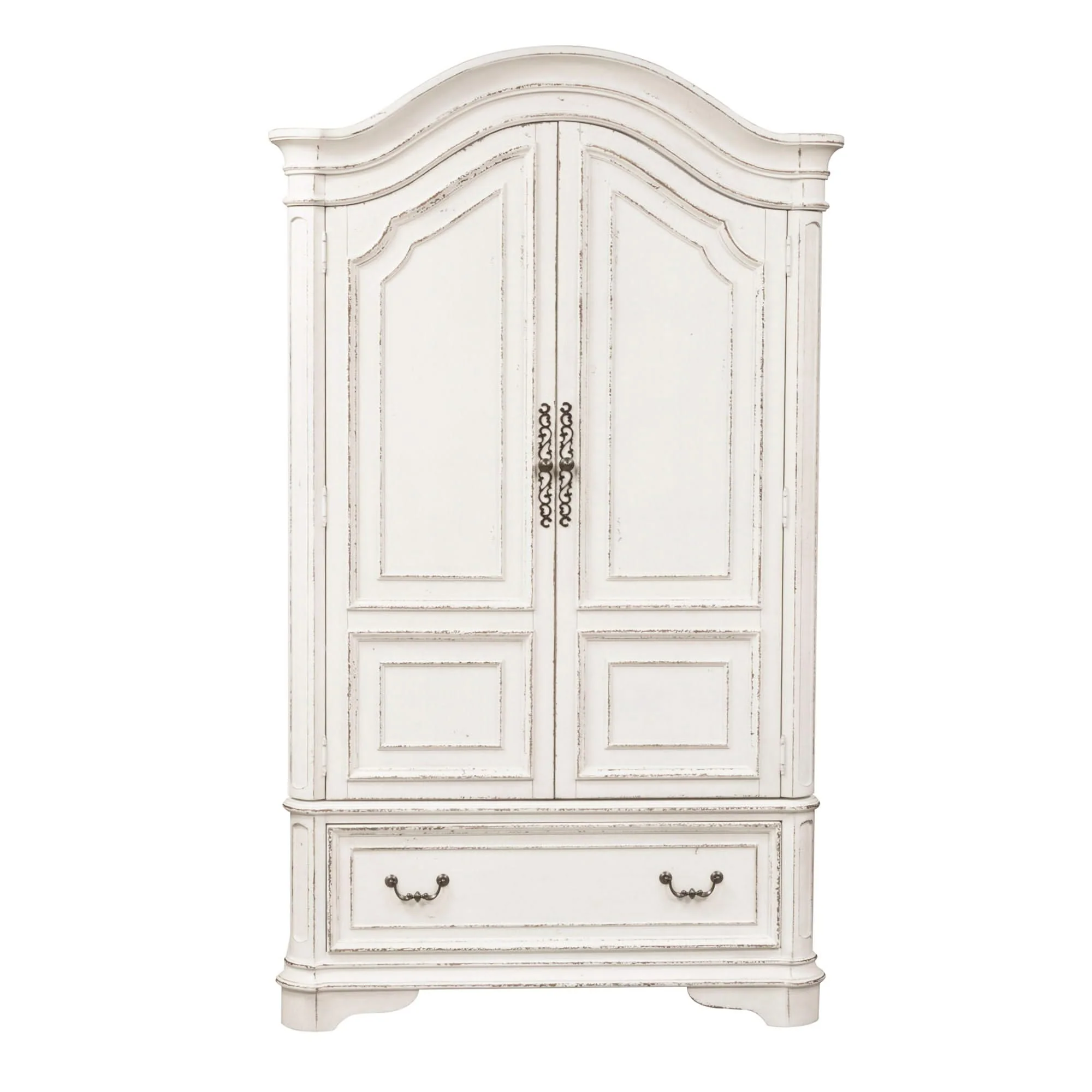 Magnolia Manor - Armoire - Antique White - Image 3