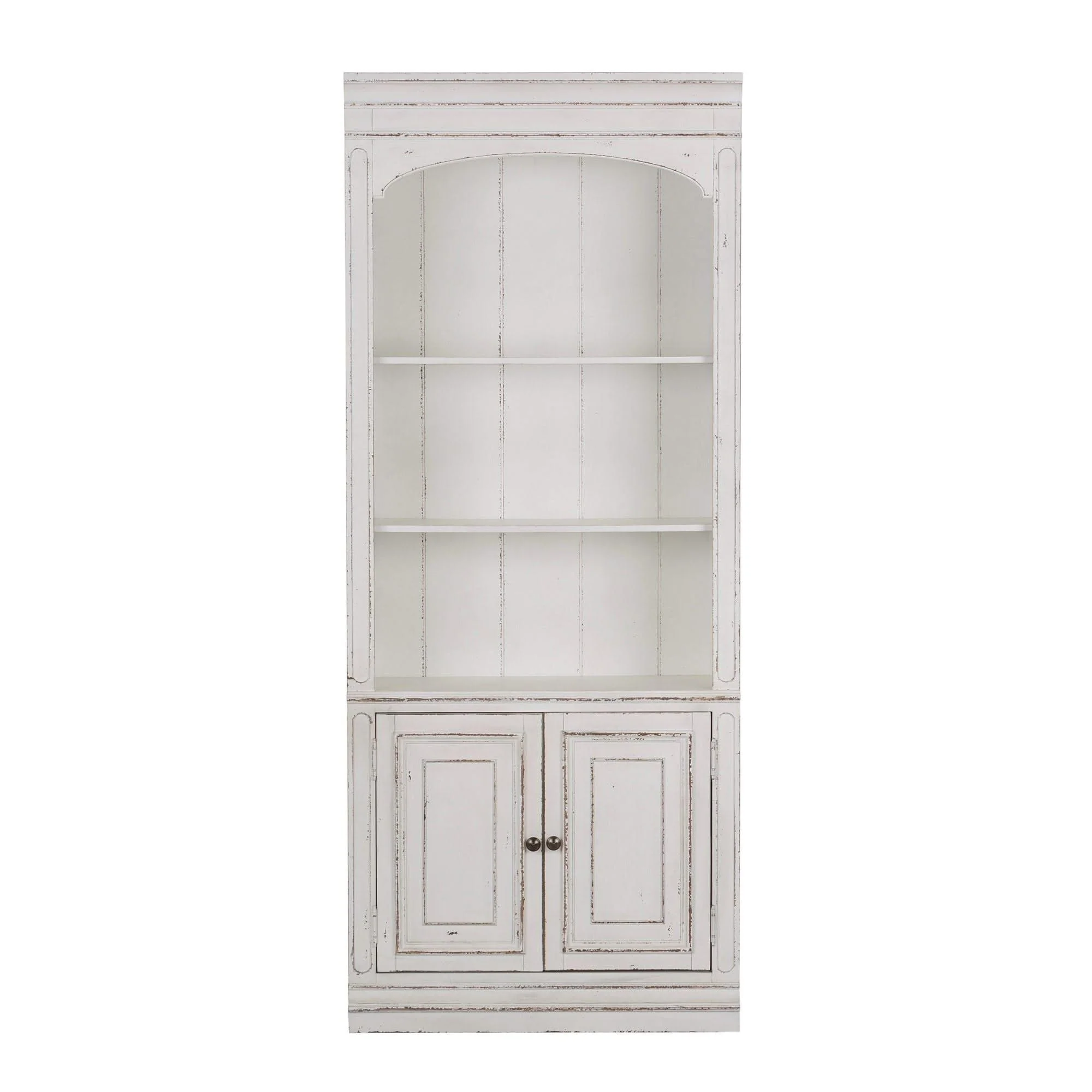Magnolia Manor - Bunching Bookcase - Antique White