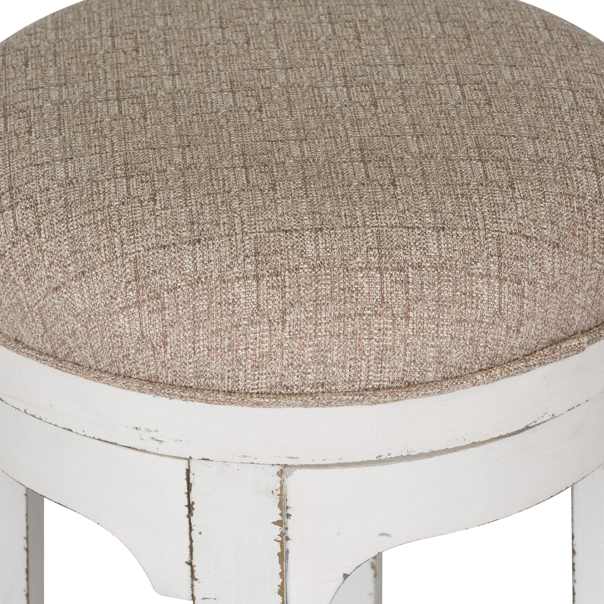 Magnolia Manor - Console Swivel Stool - Antique White - Image 2