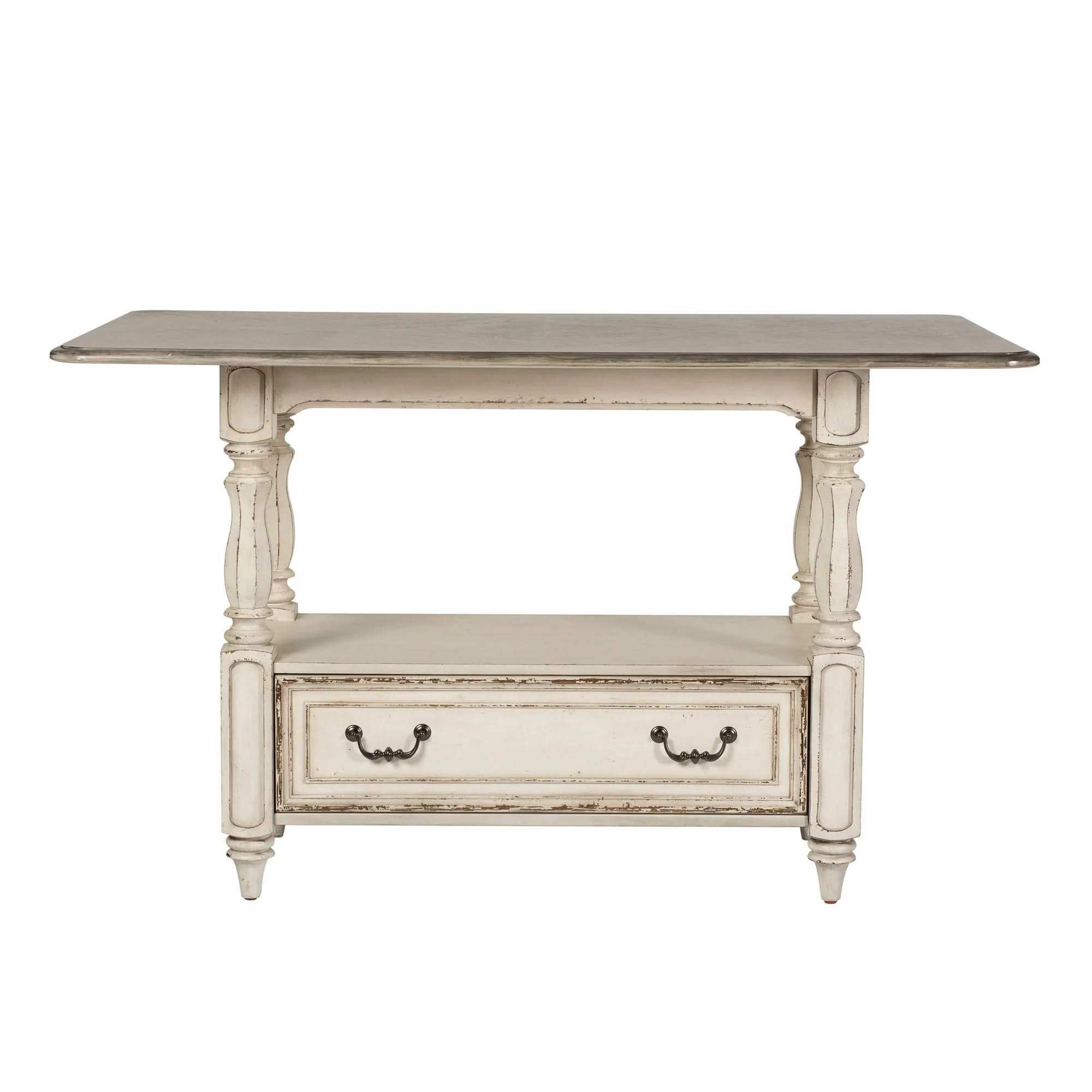Magnolia Manor - Gathering Table - Antique White - Image 2