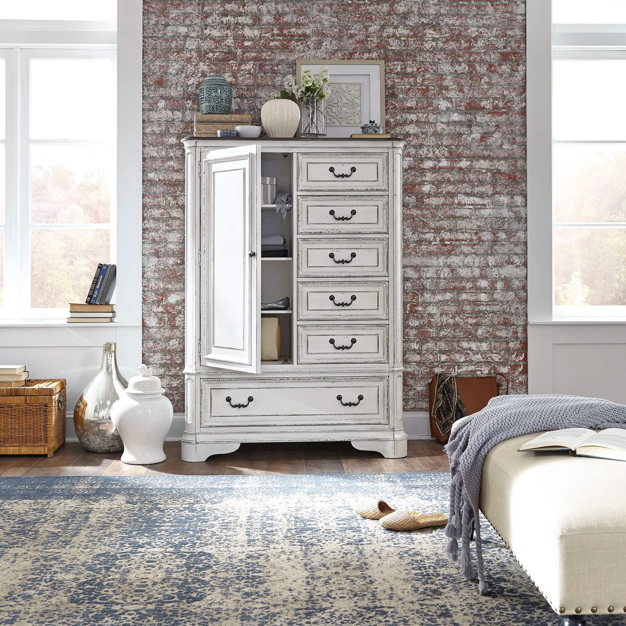 Magnolia Manor - Master Chest - Antique White - Image 4