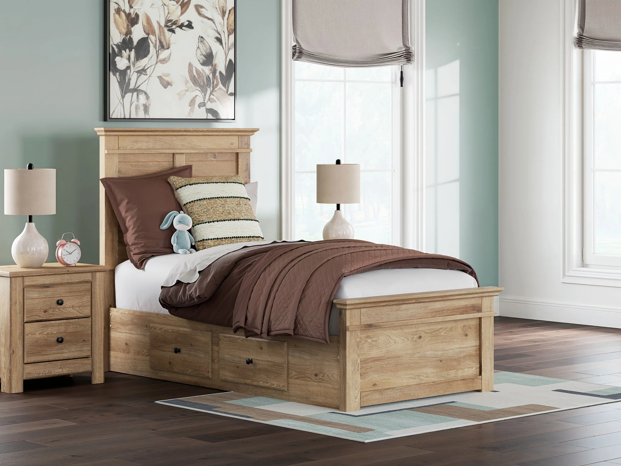 Makidern - Panel Storage Bed - Image 28