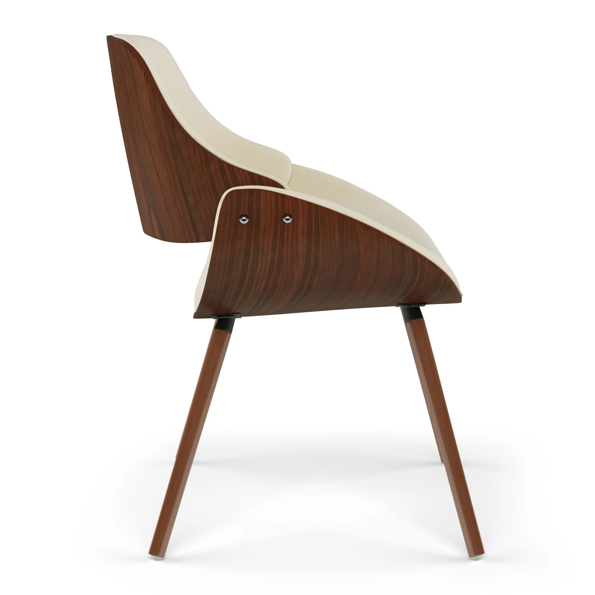 Malden - Mid Century Bentwood Dining Chair - Image 3