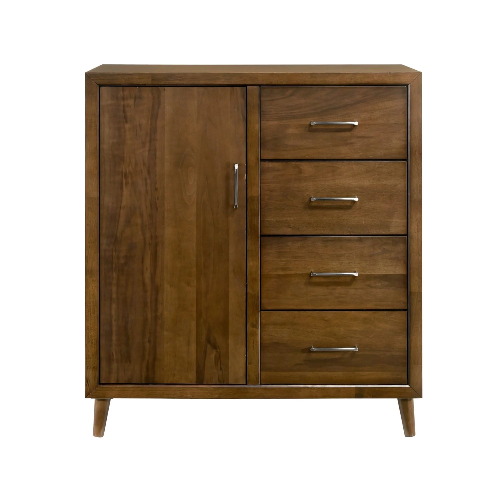 Malibu - 4-Drawer Chest - Walnut - Image 3