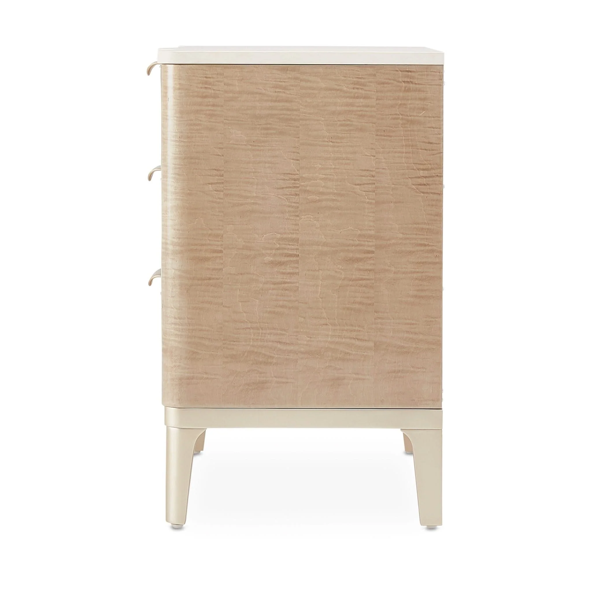 Malibu Crest - 3-Drawer Nightstand - Blush - Image 4