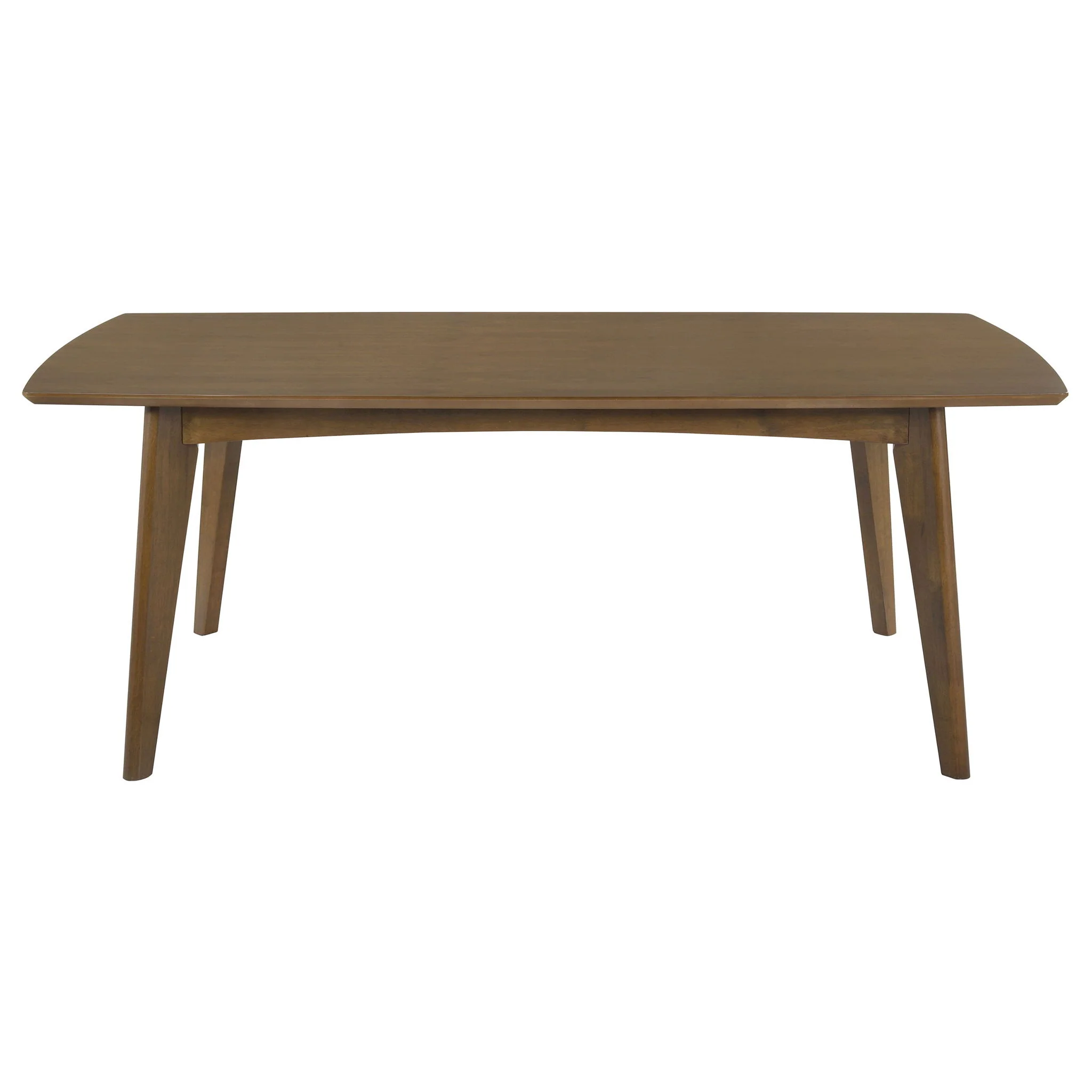 Malone Rectangular 78-inch Wood Dining Table Dark Walnut - Image 3