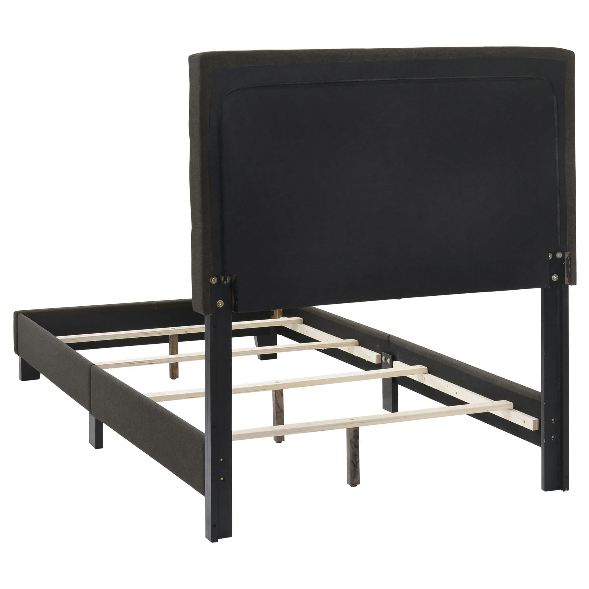 Mapes Upholstered Twin Panel Bed Charcoal - Image 4