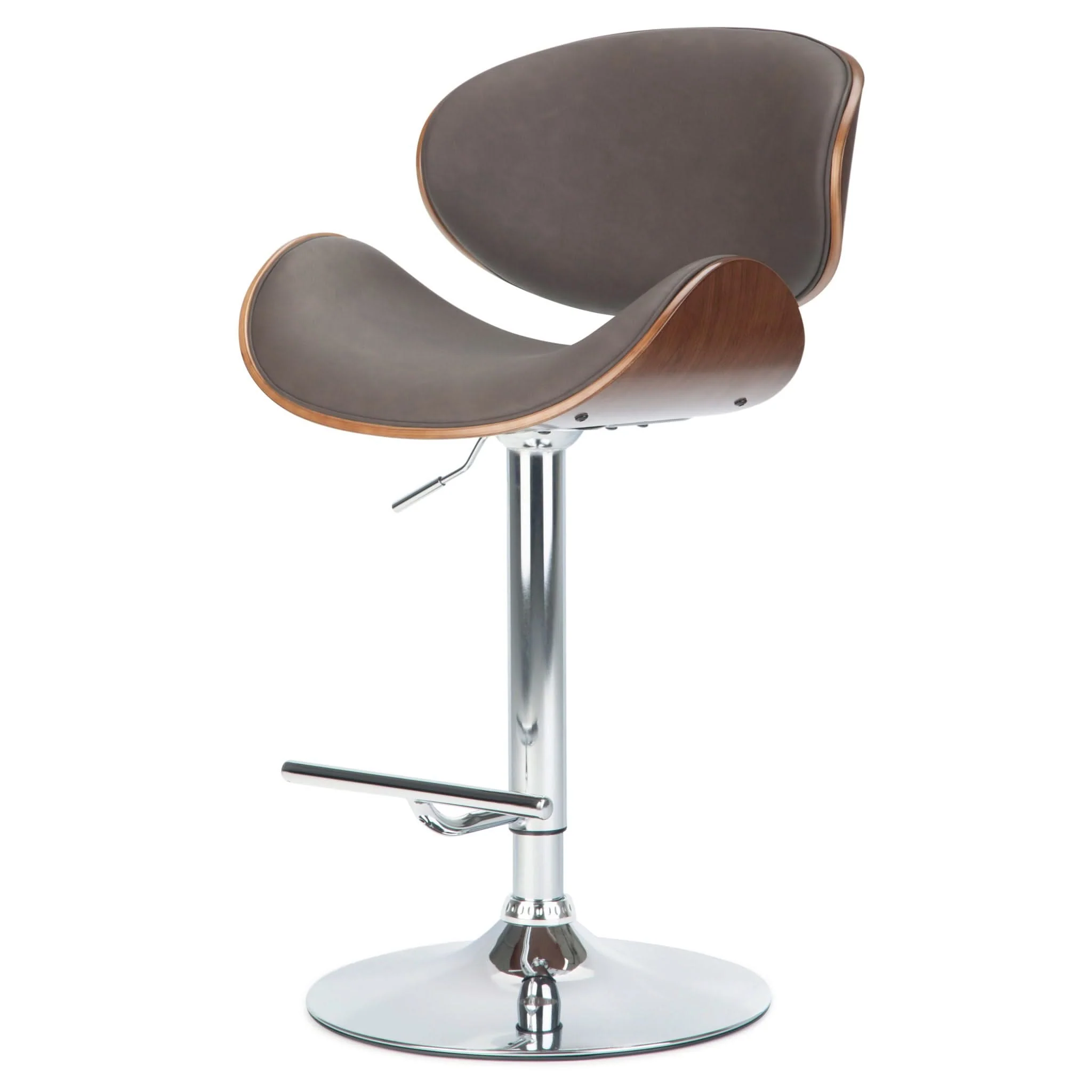Marana - Multifunctional Handcrafted Bentwood Adjustable Swivel Bar Stool - Image 3