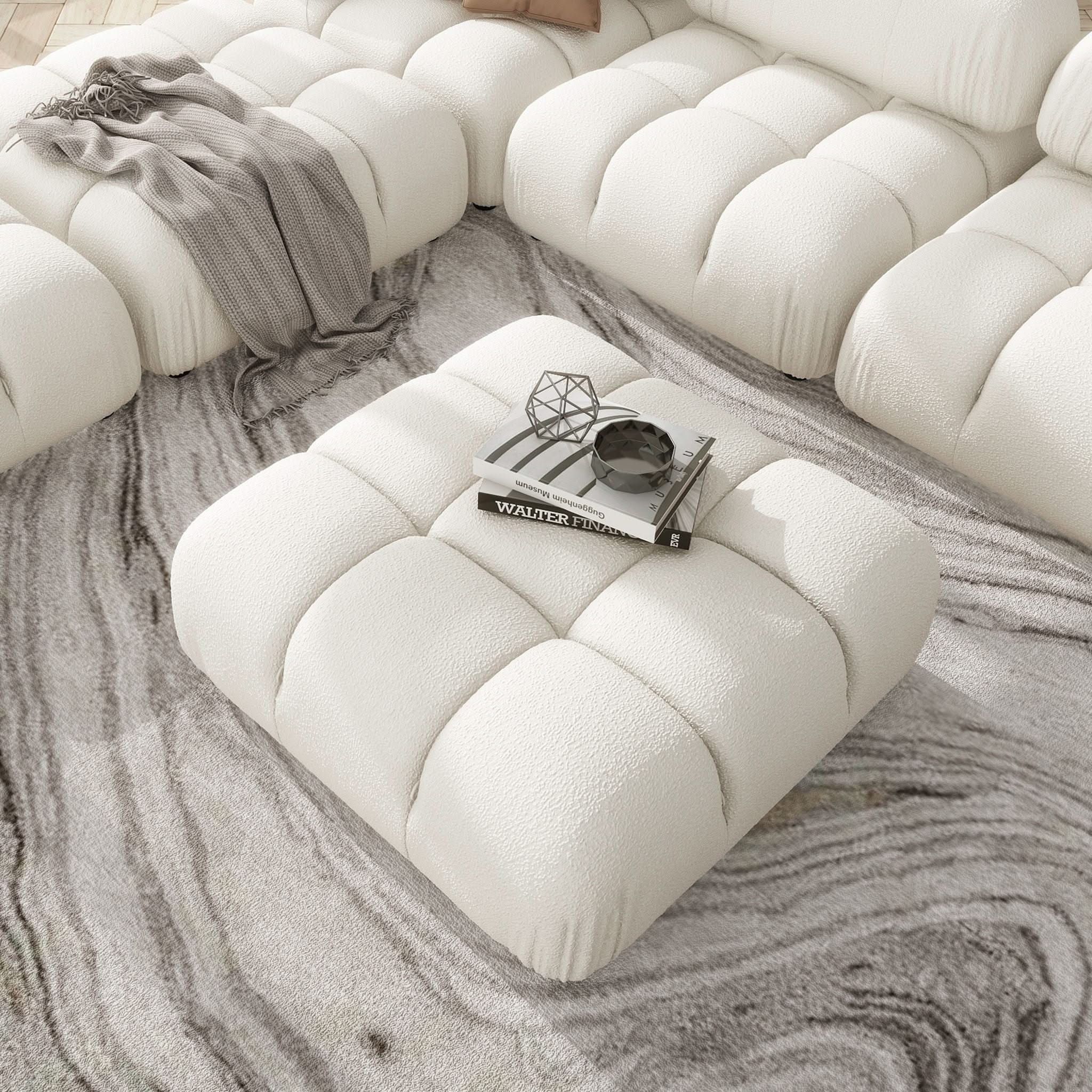 Marcel - Bubble Modular Modern Cocktail Ottoman - Image 12