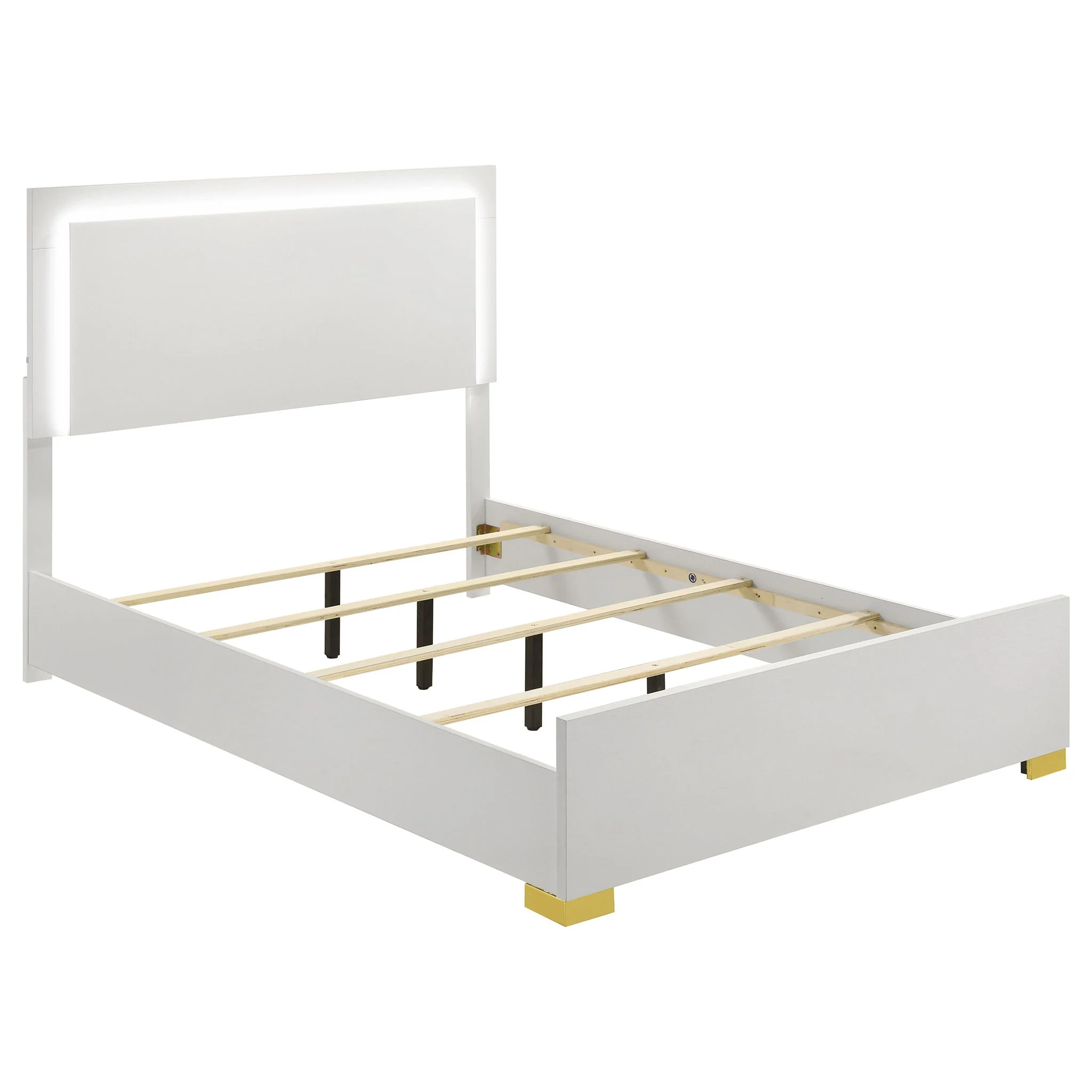 Marceline 4-piece Full Bedroom Set White - Image 2