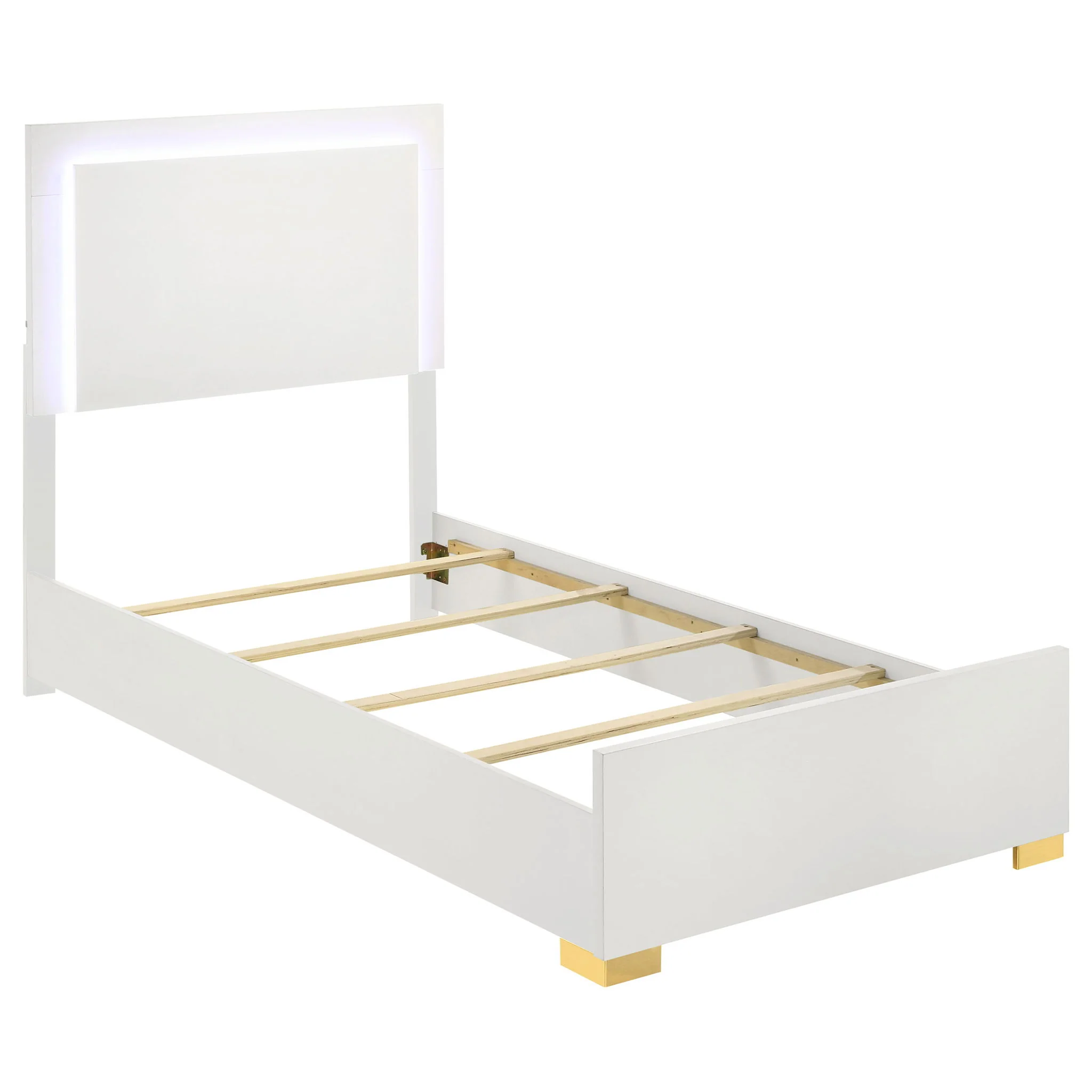 Marceline 4-piece Twin Bedroom Set White - Image 4