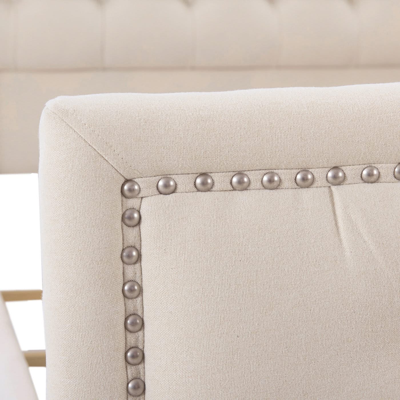 Marcella - Upholstered Shelter Headboard Bed Set - Image 15