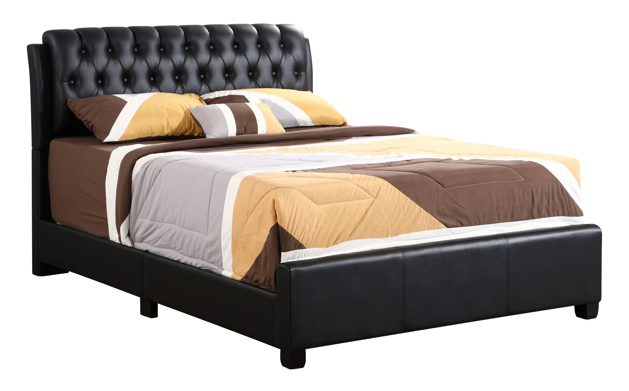 Tufted Upholstered Bed - Image 2