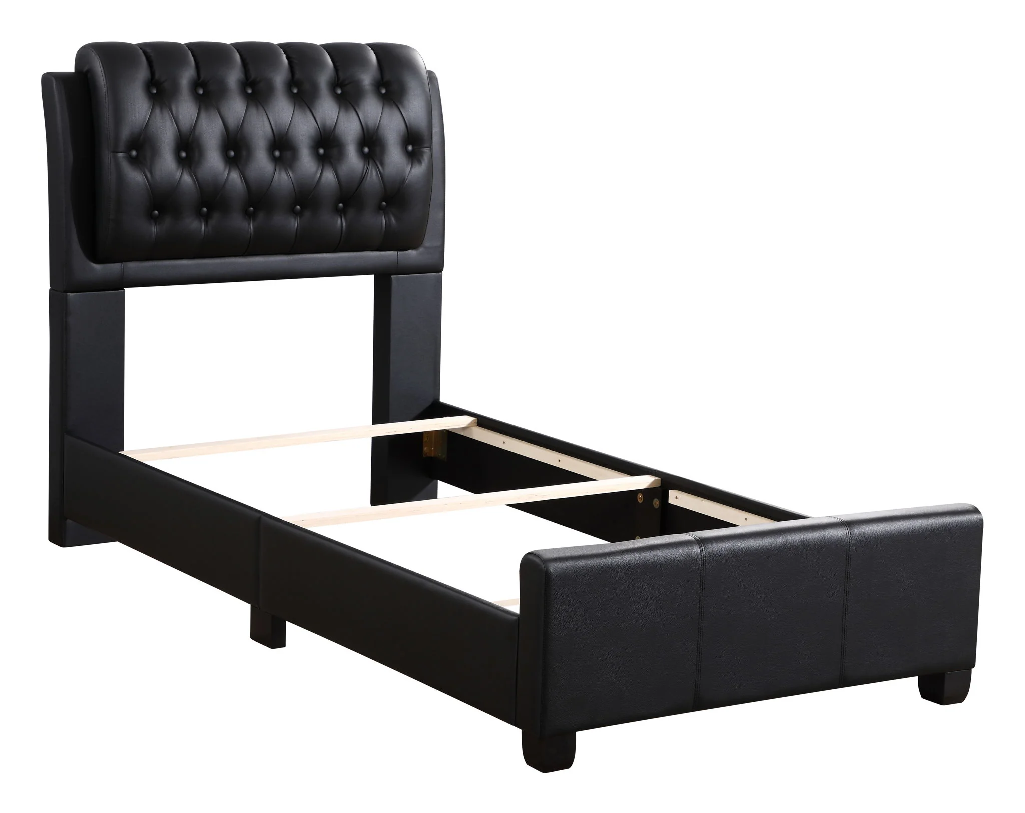 Tufted Upholstered Bed - Image 6