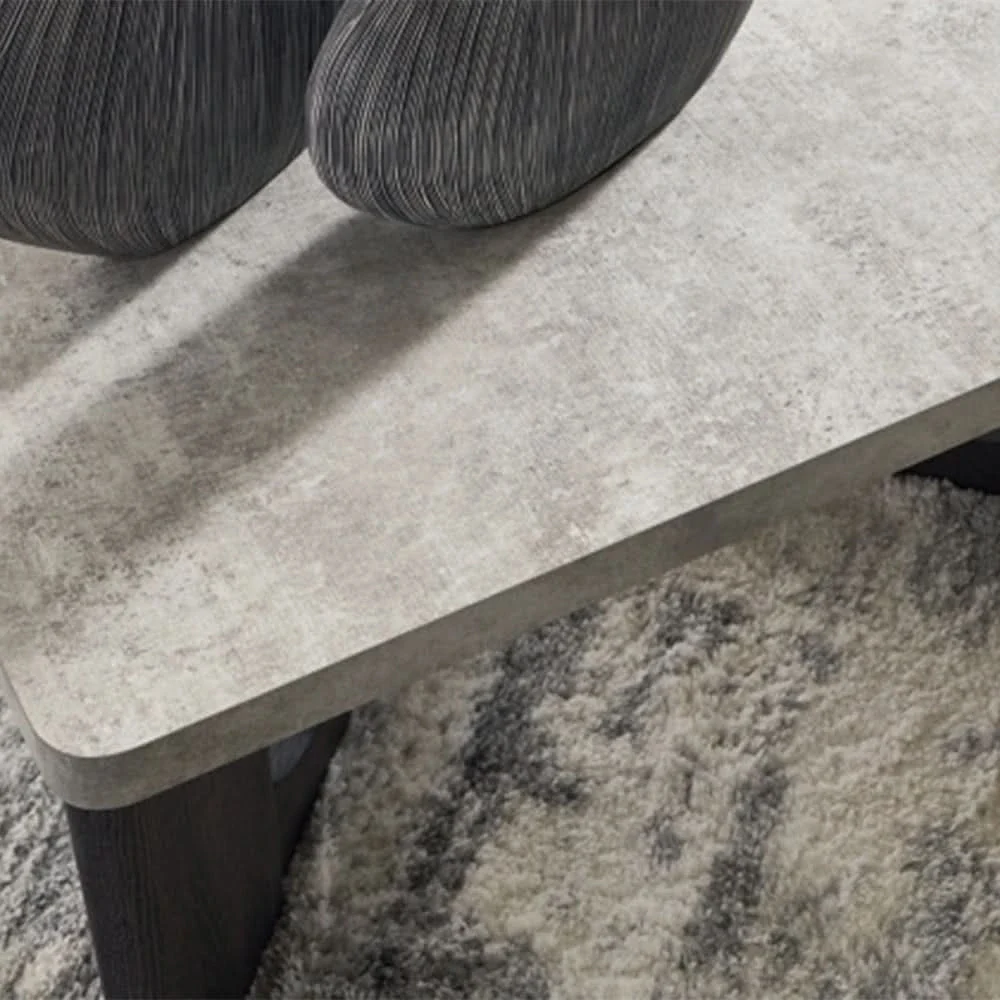 Marlin Charcoal Grey Contemporary 3PC Cocktail Table Set with Faux Cement Top - Image 5