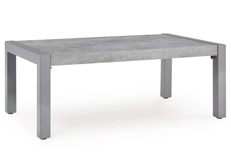 Marlin Outdoor All Weather 3 PC Cocktail Set Includes Cocktail Table and 2 End Tables - Image 4