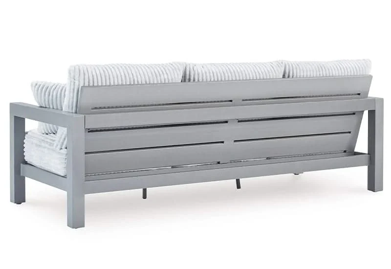 Marlin Outdoor All Weather Sofa with Cushions and Throw Pillows - Image 4
