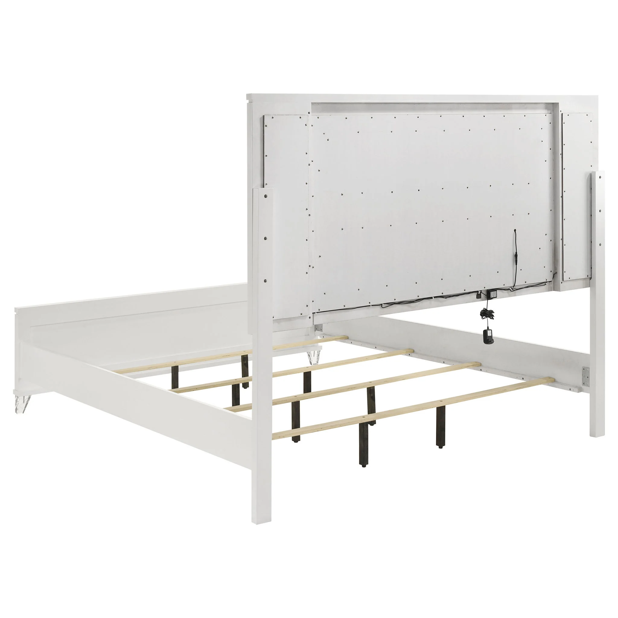 Marmore 5-piece Eastern King Bedroom Set White - Image 4
