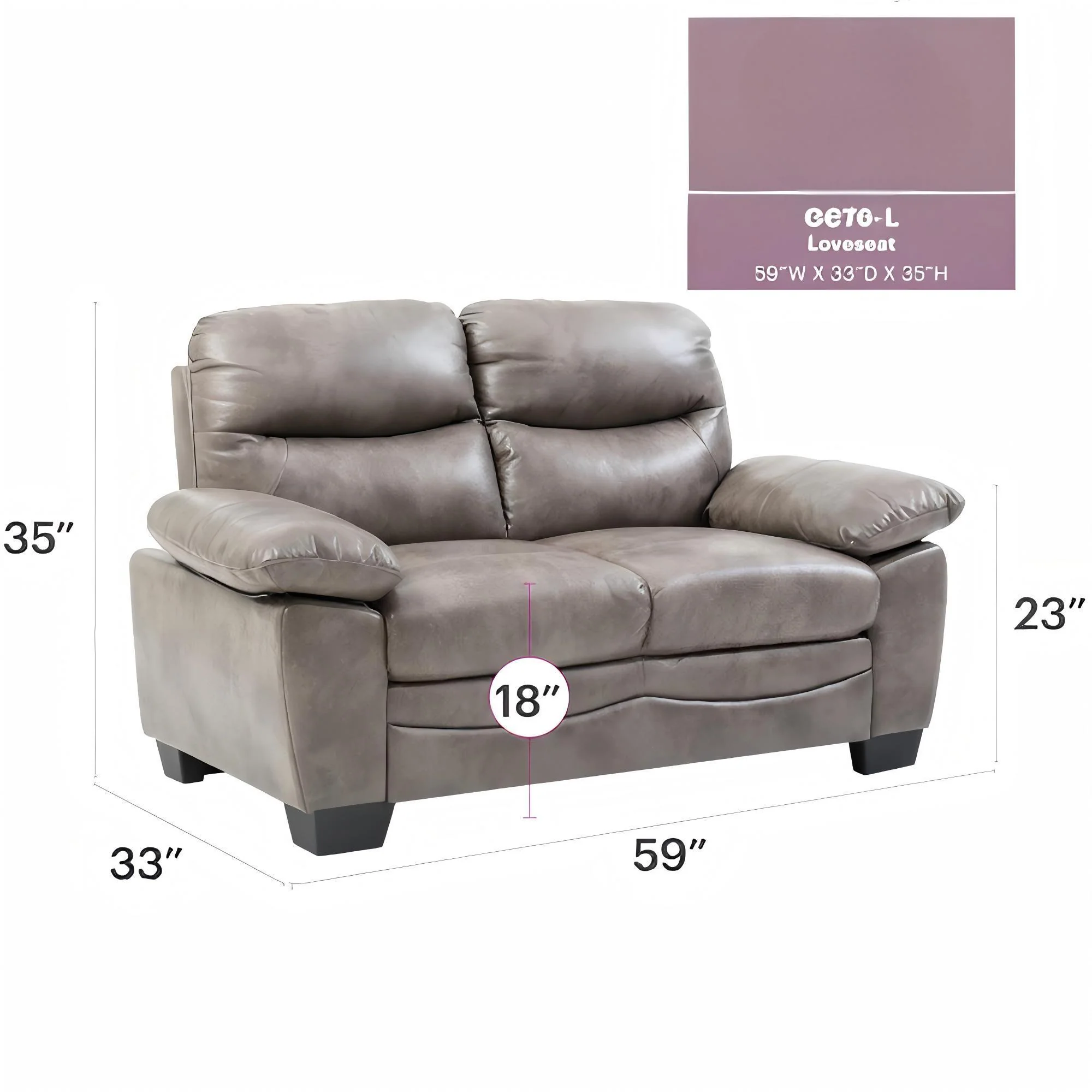 Marta - Loveseat - Image 10