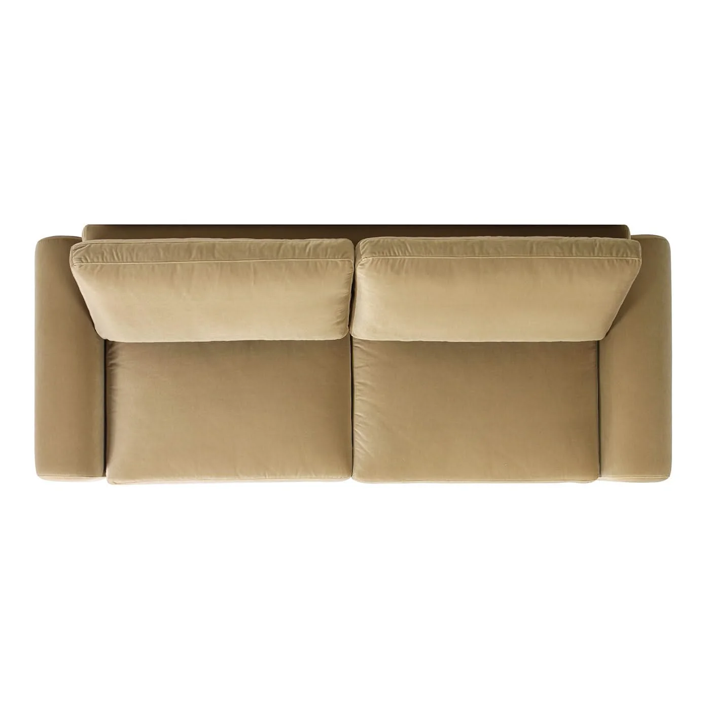 Mason - Arched Arm Sofa - Camel Brown Beige - Image 3