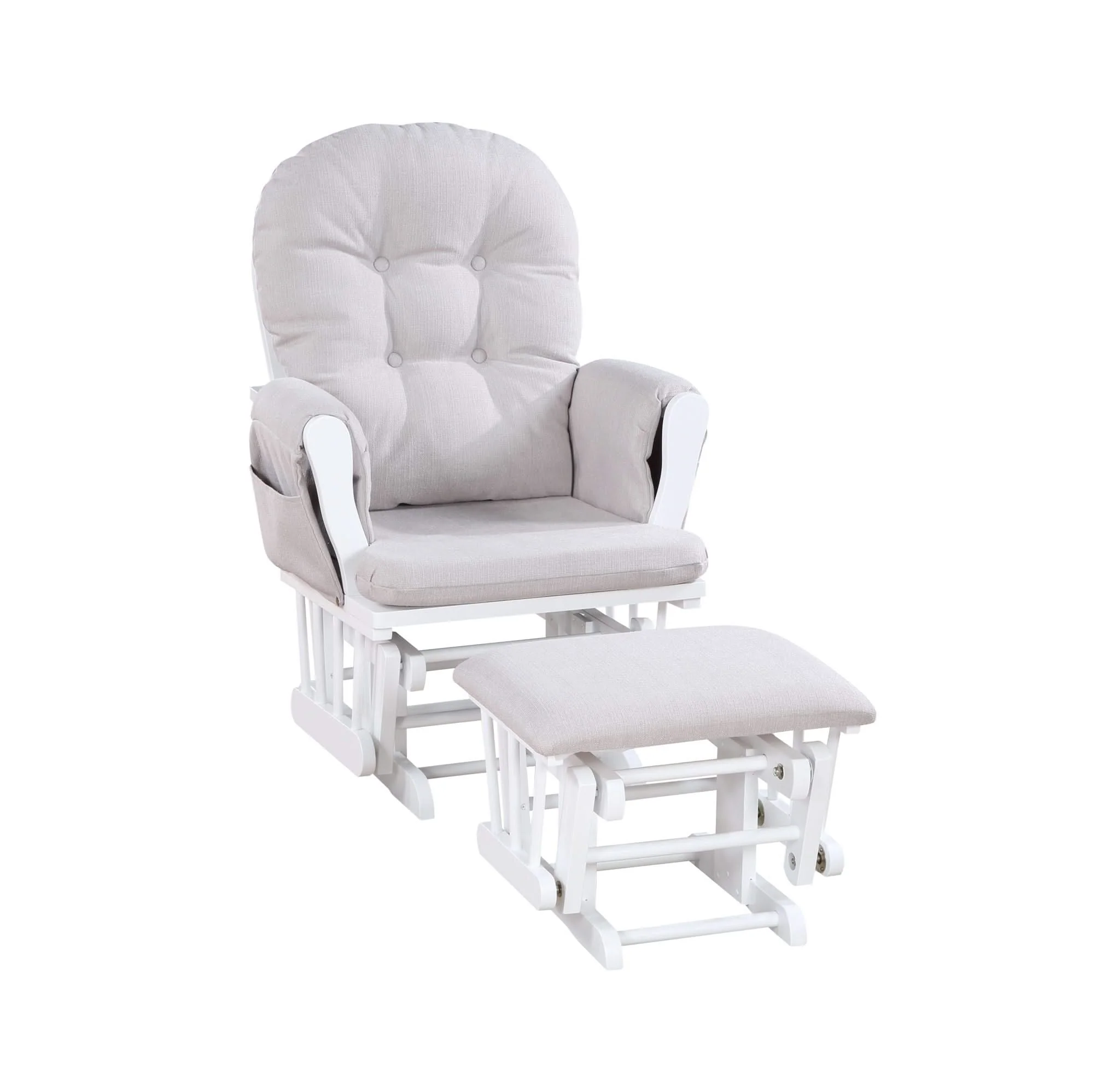 Mason - Comfortable Glider And Ottoman - Image 7