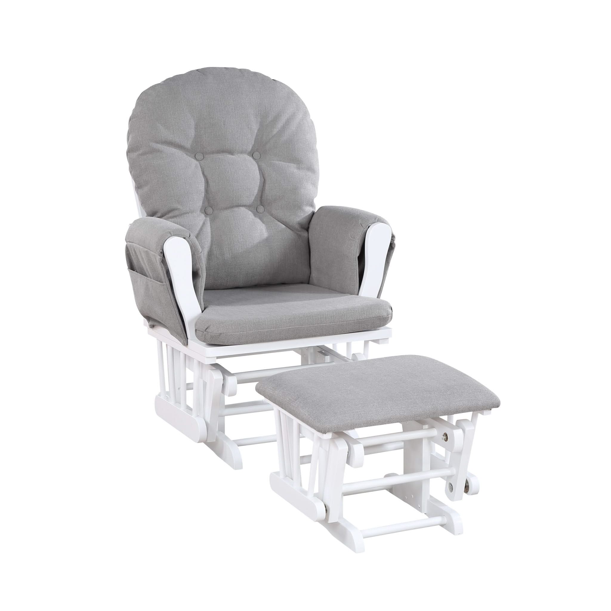 Mason - Comfortable Glider And Ottoman - Image 8