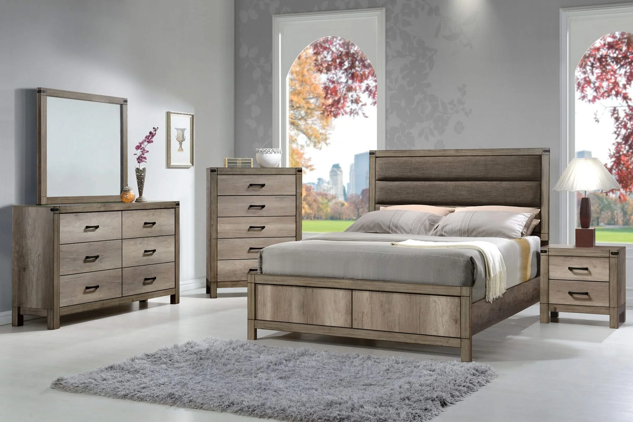 Matteo - King Bed - Brown - Image 3