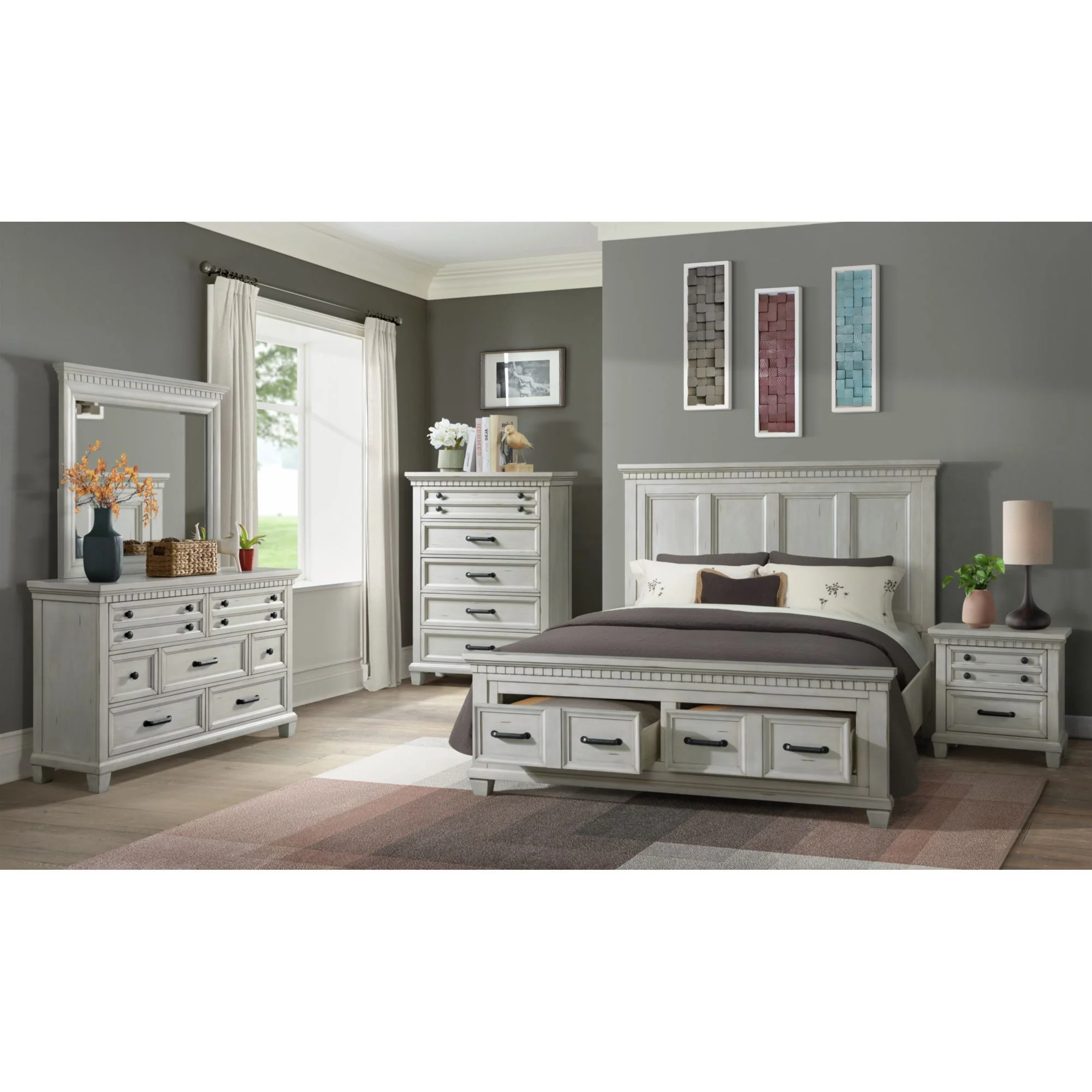 Mccoy - Dresser & Mirror Set - Image 4