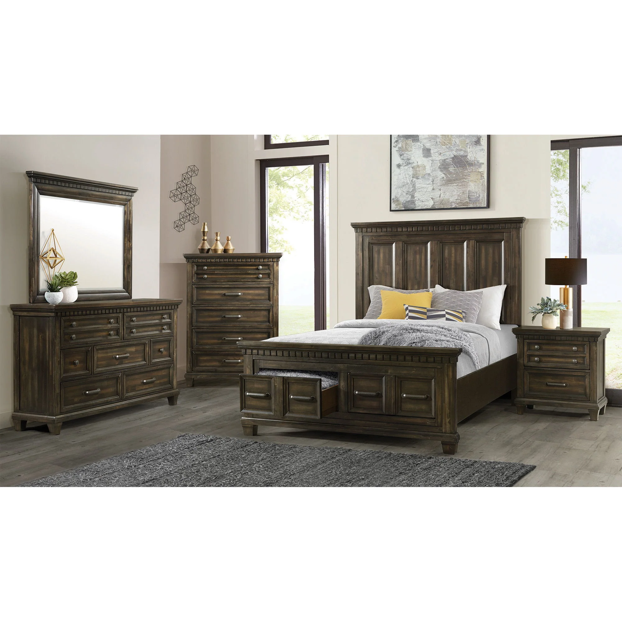 Mccoy - Dresser & Mirror Set - Image 6