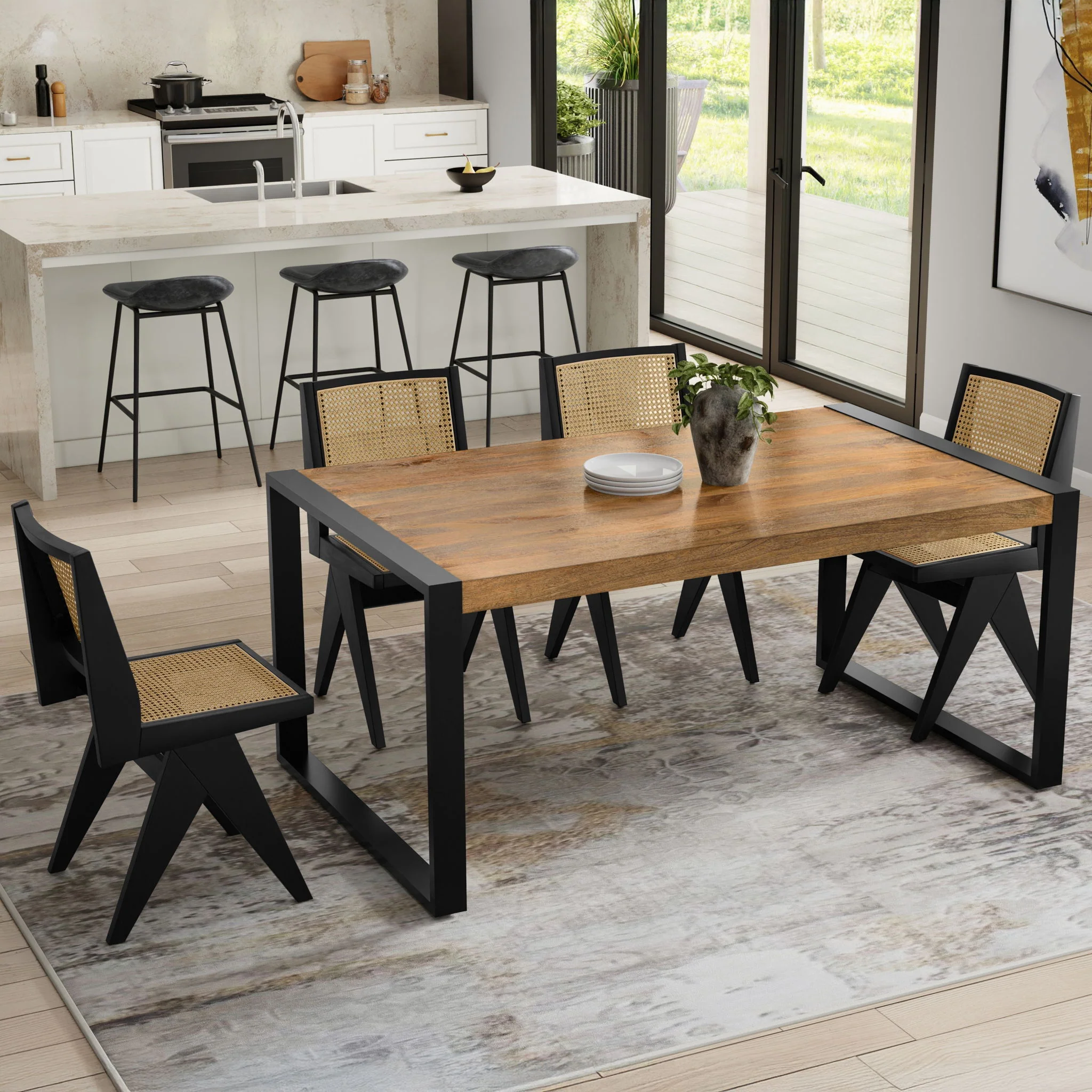 Mckenzie - Crafted Dining Table - Image 4