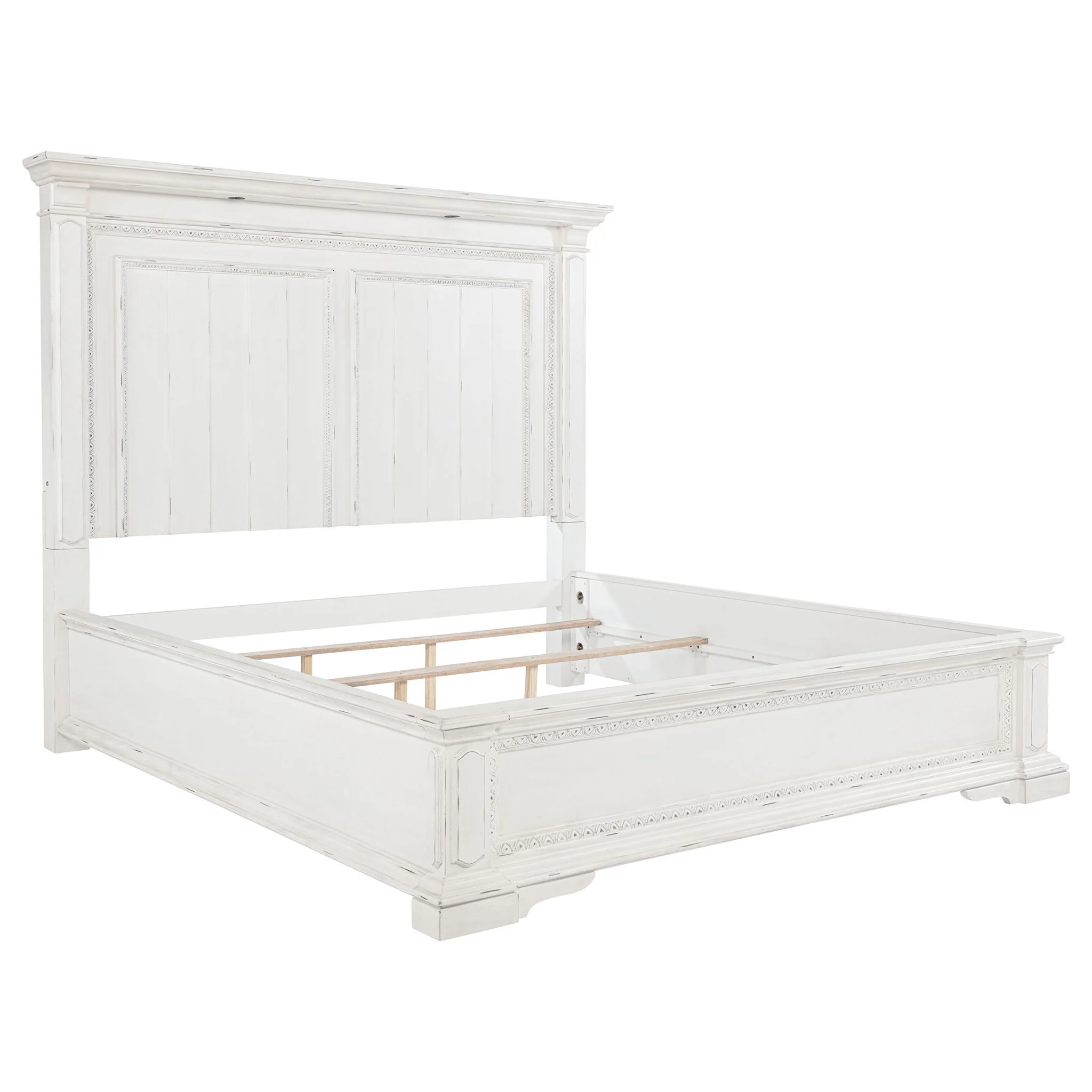 McKinney 5-piece Eastern King Bedroom Set Vintage White - Image 2