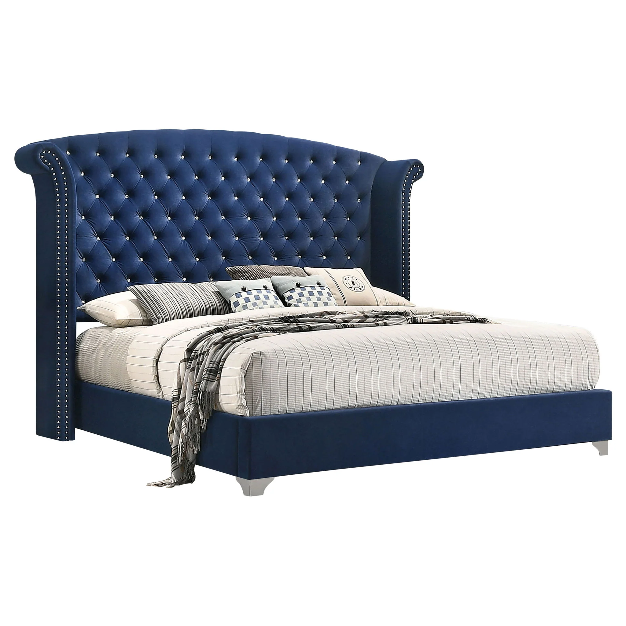 Melody 5-piece Queen Bedroom Set Pacific Blue - Image 3