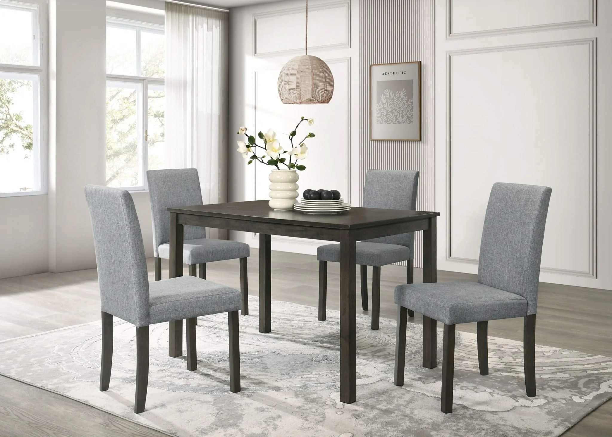 Melshire - Side Chair (Set of 2) - Gray - Image 4