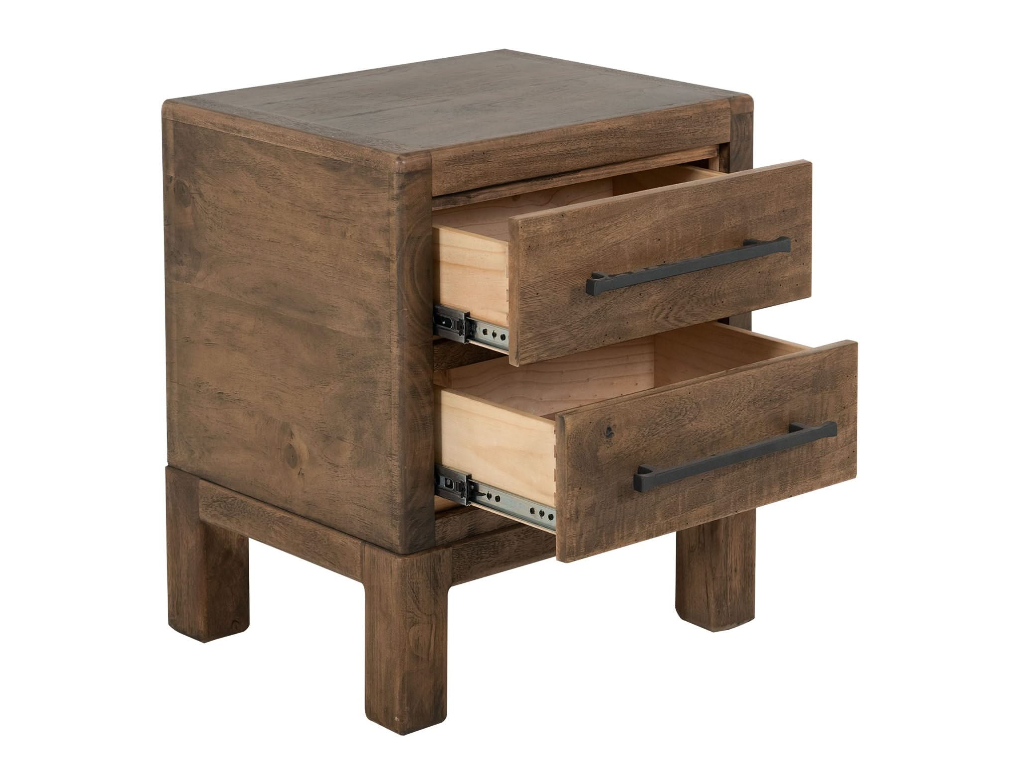 Merida - Nightstand - Barrel Brown - Image 2